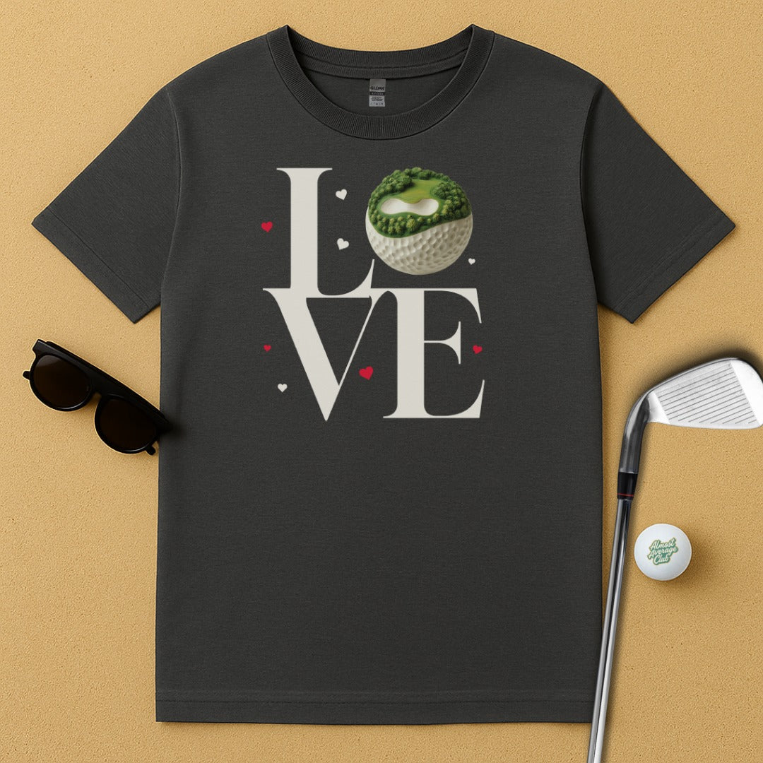 Love Golf Themed Graphic T-Shirt product type