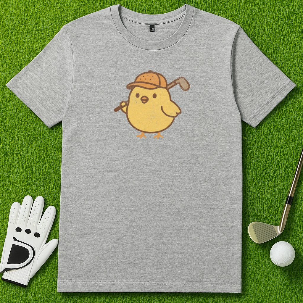 Cute Yellow Bird in Hat Graphic T-Shirt product